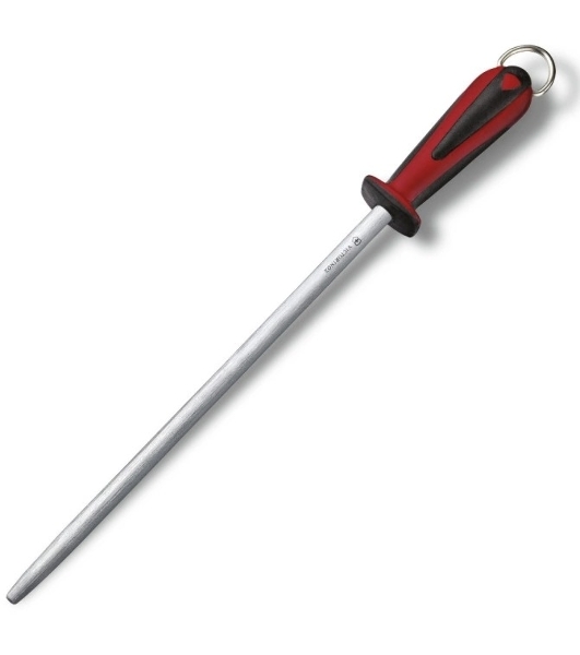 Мусат для ножей Victorinox Dual Grip красный/черный (7.8511)