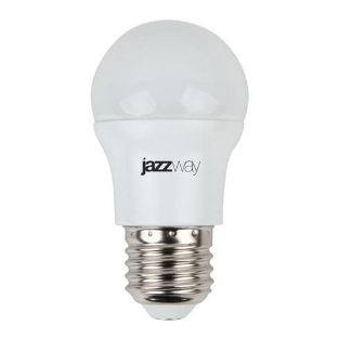 Лампа светодиодная JazzWay PLED-SP-G45 7Вт шар 3000К теплый белый E27 540лм 230В