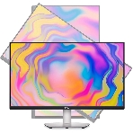 Монитор 27' Dell S2722QC IPS 3840x2160, 60 Гц, 4 мс, 16:9, 350 кд/м², 2xHDMI 2.0, 1xUSB-C, 2xUSB, динамики, серебристый, фото9
