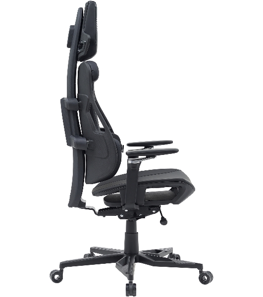 Кресло Cactus CS-CHR-DUO-BBK черный, экокожа