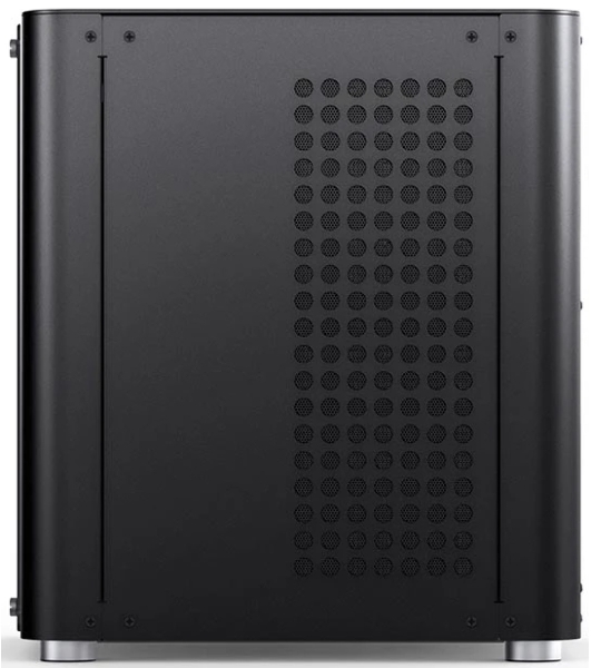 Корпус без блока питания Корпус JONSBO TK-1 Black 2.0 MATX без БП, mini-ITX, micro-ATX, черный