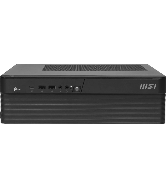 Мини ПК MSI Pro DP80 A14G-007BRU i5 14400 (2.5) Graphics CR без ОС 2xGbitEth WiFi BT 120W черный (936-B20821-013)