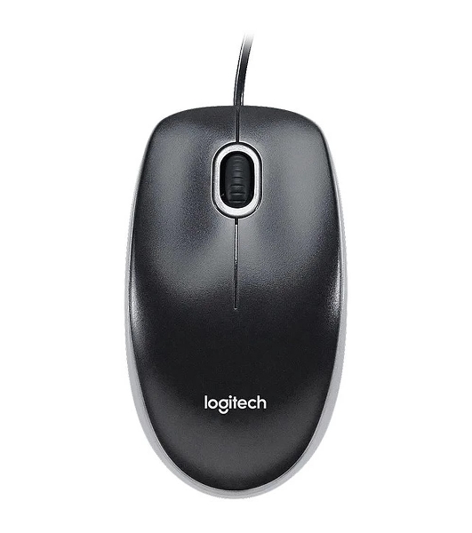 Комплект клавиатура+мышь Logitech Desktop MK200 проводной, USB, 1000 DPI, чёрный