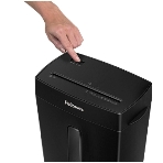 Шредер Fellowes PowerShred Р-42С черный (секр.P-4) фрагменты 8лист. 15лтр. скрепки скобы пл.карты, фото2