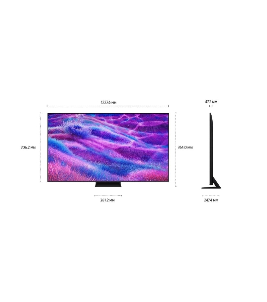Телевизор Samsung 55' QE55QN80FAUXRU серебристый QLED 4K UHD 120Hz Smart TV