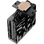 Кулер для процессора DEEPCOOL AK400 G2 LGA1851/1700/1200/115X/AM5/AM4 (12шт/кор, TDP 220W, PWM, Fan 120мм, 4 тепл. Трубки, Wood-grain top cover, черный) RET (R-AK400G2-BKNNMN-GJD), фото6