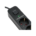 Сетевой фильтр Гарнизон 2.0 Мультипорт EPS-4-U3-B-2, 4 р, 10А, 3xUSB, 2 м, ур.защиты 2+, черный, пакет, фото5