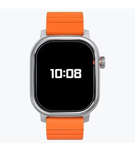 Умные часы KOSPET Pulse, 1.96' AMOLED, Bluetooth 5.3, GPS, IP68, серебристый
