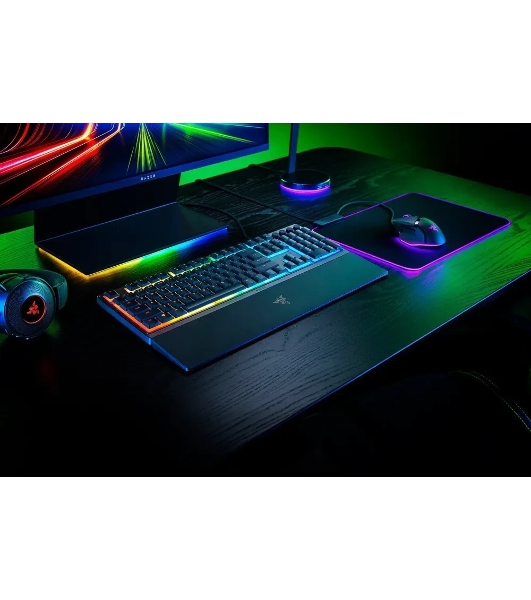Клавиатура Razer Ornata V3 проводная, USB Type-A, чёрный (РУ раскладка)