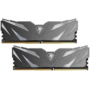 Оперативная память NETAC, DDR4, 16GB (2x8GB), 3200MHz, CL16, DIMM, с радиаторами, черный