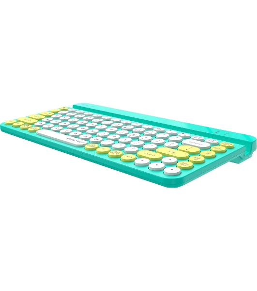 Клавиатура беспроводная A4Tech Fstyler FBK30, USB, Bluetooth/Радиоканал, зеленый
