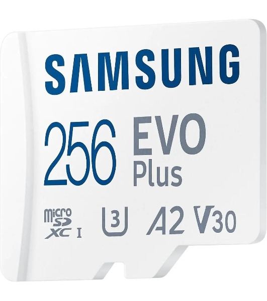 Флеш карта Samsung EVO Plus microSDXC 256Gb MB-MC256KA/EU