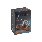 Чайник заварочный LEONORD AROMA, 820 мл из боросиликатного стекла, корпус с гранями (106791), фото6