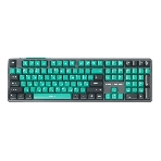 Клавиатура Raskat KM004 проводная, USB Type-A, зелёный/серый, фото 1