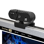 Веб-камера ExeGate Stream HD-4000 3840x2160, 30 кадр/с, USB Type-A, микрофон (2 шт, шумоподавление), автоматическая фокусировка, шторка приватности, универсальное крепление, фото2