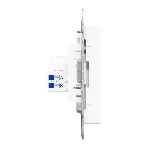 Механизм розетки RJ45 (cat5) EKF UP1-SOW-RJ45-5 белый Эпика, фото6