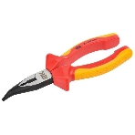 Тонкогубцы IEK K3 ARMA2L 3 изогнутые, диэлектрические, 160 мм, фото 1
