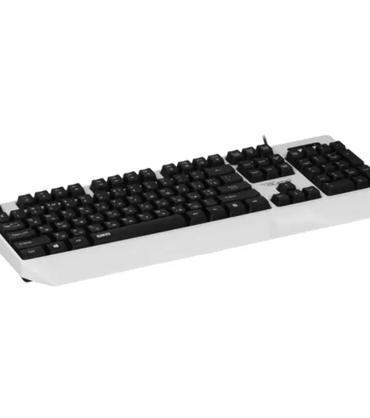 Клавиатура Qumo Twins K68 проводная, USB Type-A, чёрный