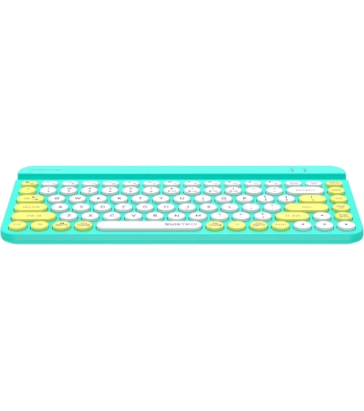 Клавиатура беспроводная A4Tech Fstyler FBK30, USB, Bluetooth/Радиоканал, зеленый