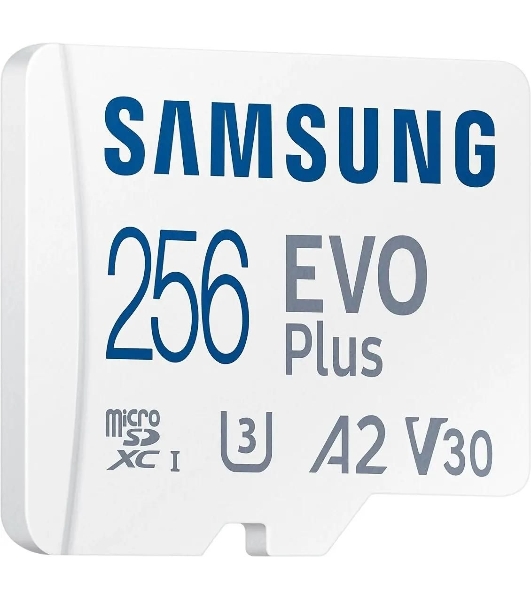 Флеш карта Samsung EVO Plus microSDXC 256Gb MB-MC256KA/EU
