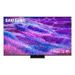Телевизор Samsung 55' QE55QN80FAUXRU серебристый QLED 4K UHD 120Hz Smart TV, фото 1