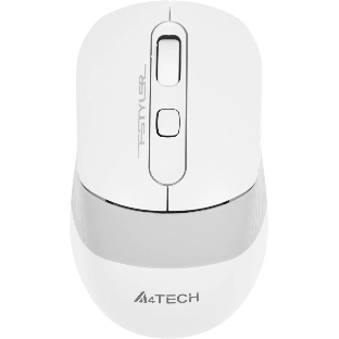 Мышь беспроводная A4Tech Fstyler FG10S белый/серый, 2000 dpi, радиоканал, USB, кнопки - 4