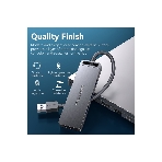 USB-концентратор Vention OTG USB 3.0 на 4 порта серый 1м., фото7