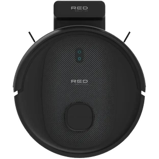 Робот-пылесос Red Solution RV-RL6100S черный, 2600 мAч Li-Ion, уборка влажная/сухая, пылесборник контейнер 0,3 л