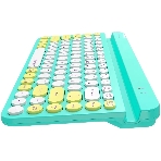 Клавиатура беспроводная A4Tech Fstyler FBK30, USB, Bluetooth/Радиоканал, зеленый, фото7