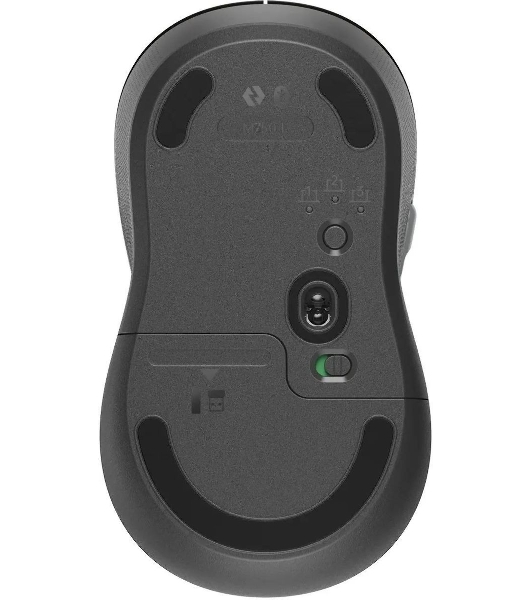 Мышь беспроводная Logitech M750 L Large графитовый, 4000 dpi, радиоканал, Bluetooth, USB, кнопки - 5