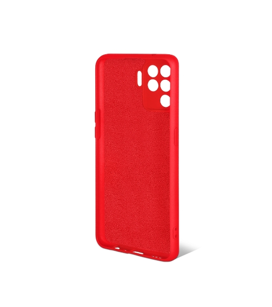 Чехол (клип-кейс) DF oOriginal-11, для Oppo Reno 5 Lite, красный df ooriginal-11 (red)
