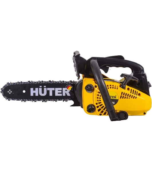 Бензопила Huter BS-25 70/6/5 800 Вт, 25 см3, бак 0,31 л, антивиб. система, шина 300см/12', 3,2кг