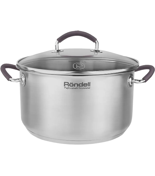 Кастрюля с/кр 24 см 5,1 л Rondell RDS-1389 Akzent