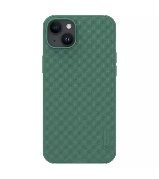 Чехол Super Frosted Shield Pro Magnetic Case, темно-зеленый, (AP IP15 Plus)