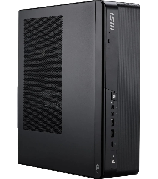 Мини ПК MSI Pro DP80 A14G-007BRU i5 14400 (2.5) Graphics CR без ОС 2xGbitEth WiFi BT 120W черный (936-B20821-013)