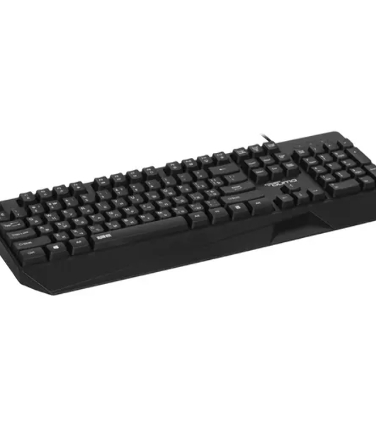 Клавиатура Qumo Twins K68 проводная, USB Type-A, чёрный