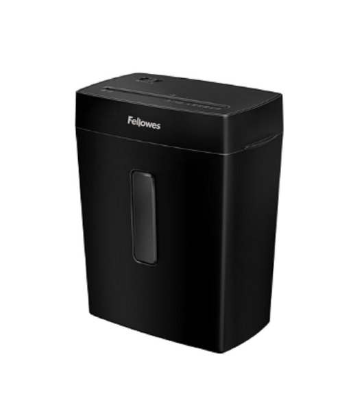 Шредер Fellowes PowerShred Р-42С черный (секр.P-4) фрагменты 8лист. 15лтр. скрепки скобы пл.карты