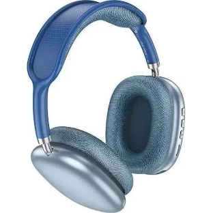 Беспроводные/проводные наушники Borofone BO22 синий, полноразмерные, Bluetooth + проводной, складная конструкция, микрофон, до 12 ч