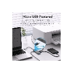 USB-концентратор Vention OTG USB 3.0 на 4 порта серый 1м., фото9