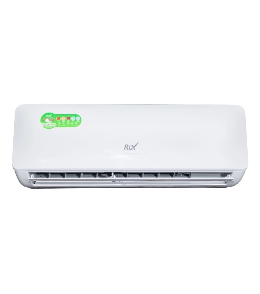 Кондиционер сплит-система настенного типа RIX LITE I/O-W24MB 24000 BTU, 70 м², 26/41 дБ, охлаждение, обогрев, осушение, белый