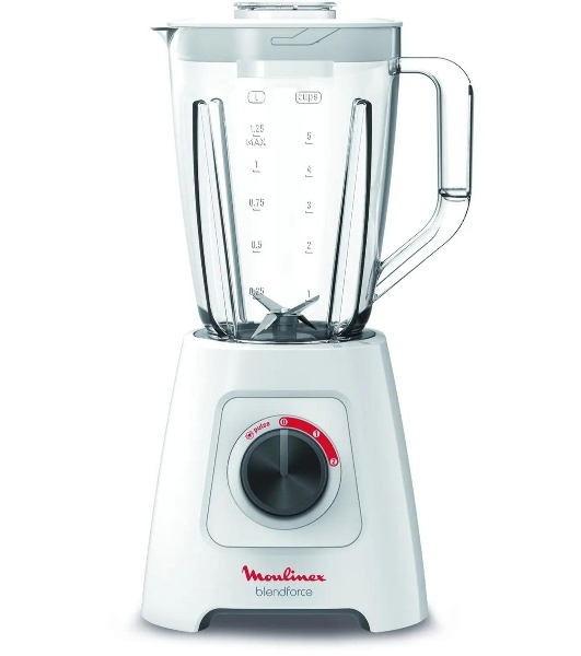 Блендер стационарный Moulinex LM420110 400 Вт, белый