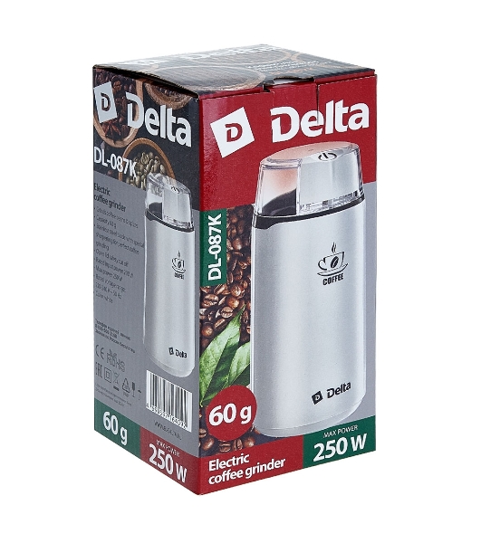 Кофемолка Delta DL-087К белая