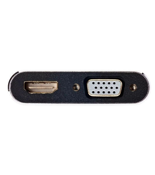 USB-концентратор Telecom TUC055, USB Type-C, HDMI/USB/PD/VGA, USB