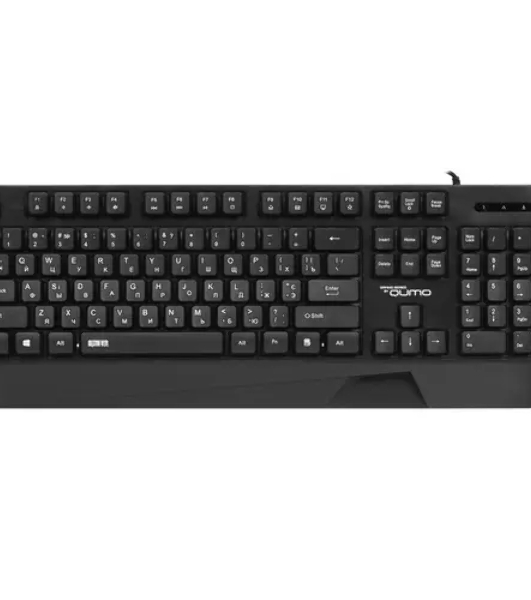 Клавиатура Qumo Twins K68 проводная, USB Type-A, чёрный