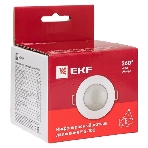 Датчик движения EKF dd-ms-100 (ИК) MS-100 (ДД) встраив. 1200 Вт 360 град. до 6 м IP20, фото4