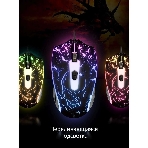 Мышь проводная Defender Overmatch GM-069 черный, 2400 dpi, USB, кнопки - 4, фото3