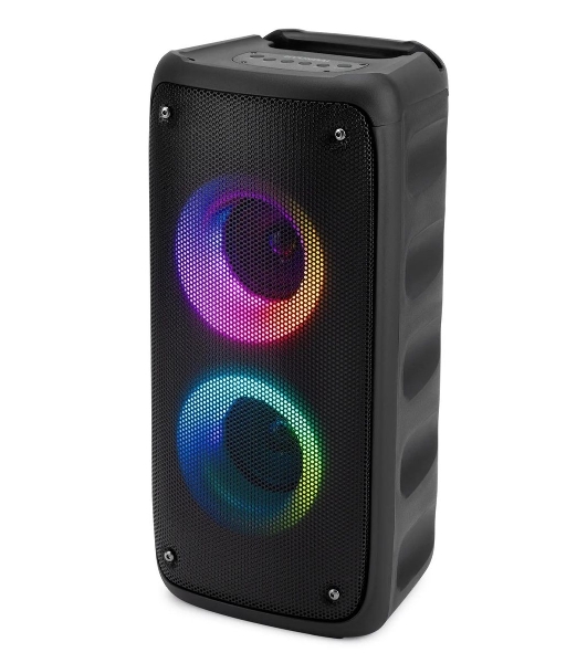 Минисистема Hyundai H-MC1230 черный 40Вт FM USB BT micro SD