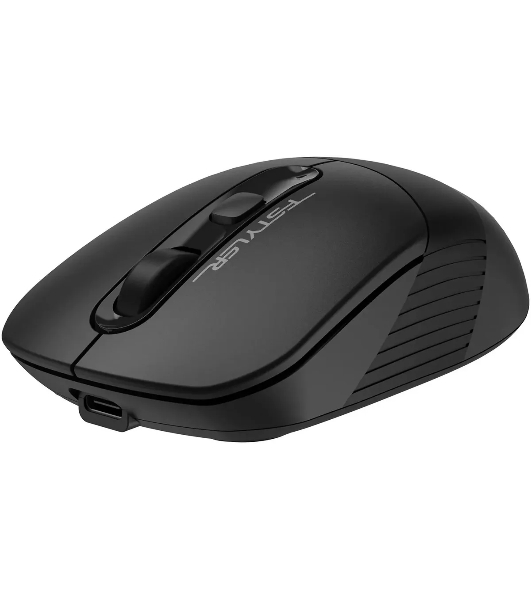 Мышь беспроводная A4Tech Fstyler FB10CS черный, 2000 dpi, радиоканал, Bluetooth, USB, кнопки - 4