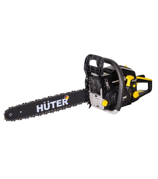 Бензопилы Huter BS-45 70/6/21,7 кВт, 45 см3, бак 0,55 л, антивиб. система, шина 45см/18', 7кг
