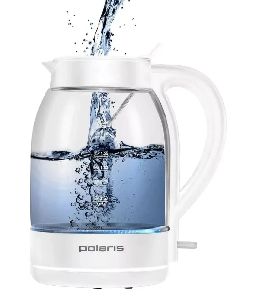 Чайник электрический Polaris PWK 1797CGL 1.8л. 2200Вт белый